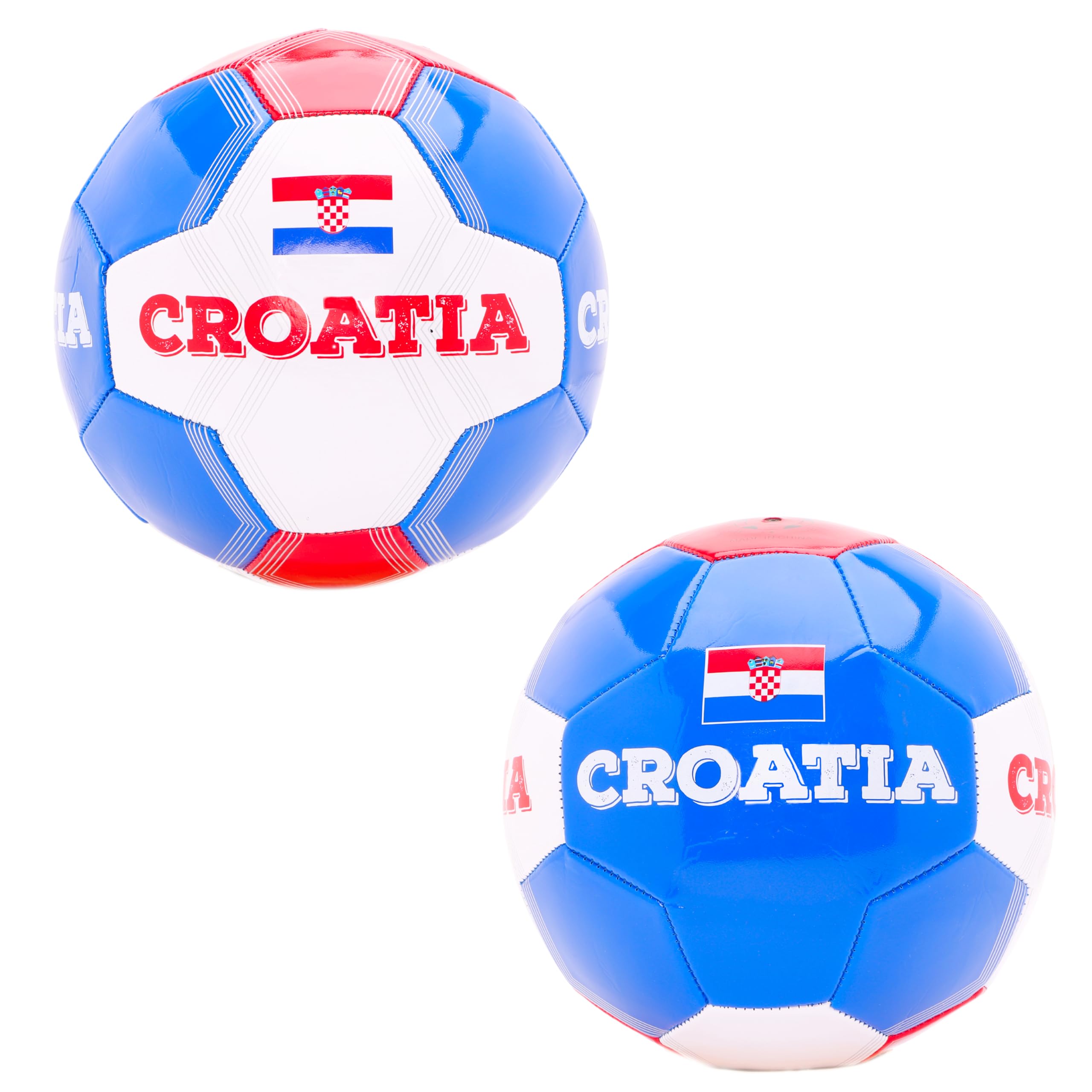 Toyland® Croatia Country Themed Football (8lbs/Size 5) - Euros & World Cup - Outdoor Toys - 14 Styles Available - (Croatia)