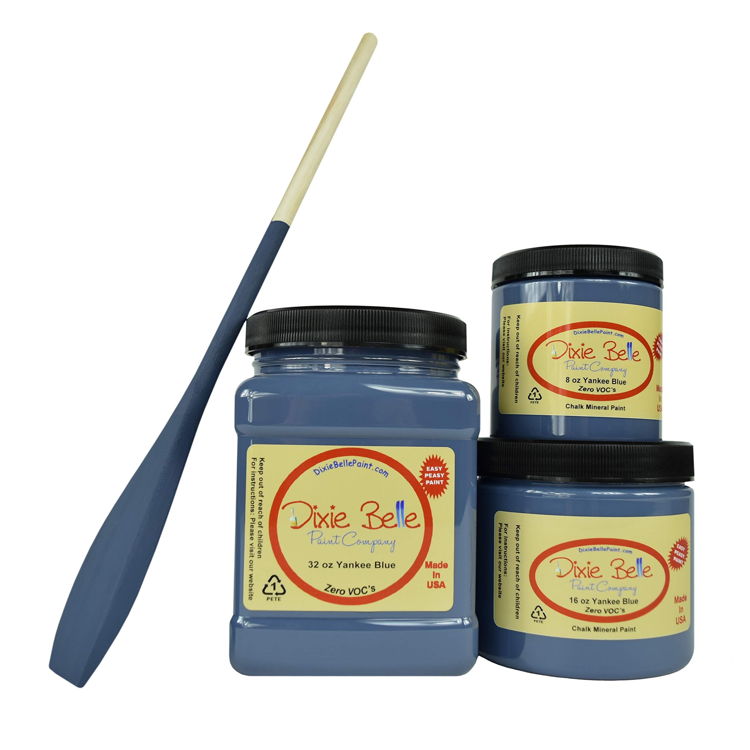 Dixie Belle Paint Company Chalk Finish Furniture Paint (Yankee Blue) (32oz)