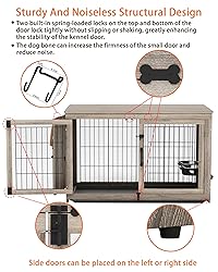 Piskyet Wooden Dog Crate Furniture with