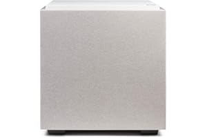 Definitive Technology Descend DN10 10" Subwoofer Digitally Optimized for Movies and Music, New 3XR Architecture, 500W Peak Class D Amplifier & (2) Pressure-Coupled 10" Bass Radiators, White