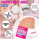 Akissos Wrinkle Patches Face Lift Tape 160 PCS Forehead Eyes Neck Smooth Skin view 3