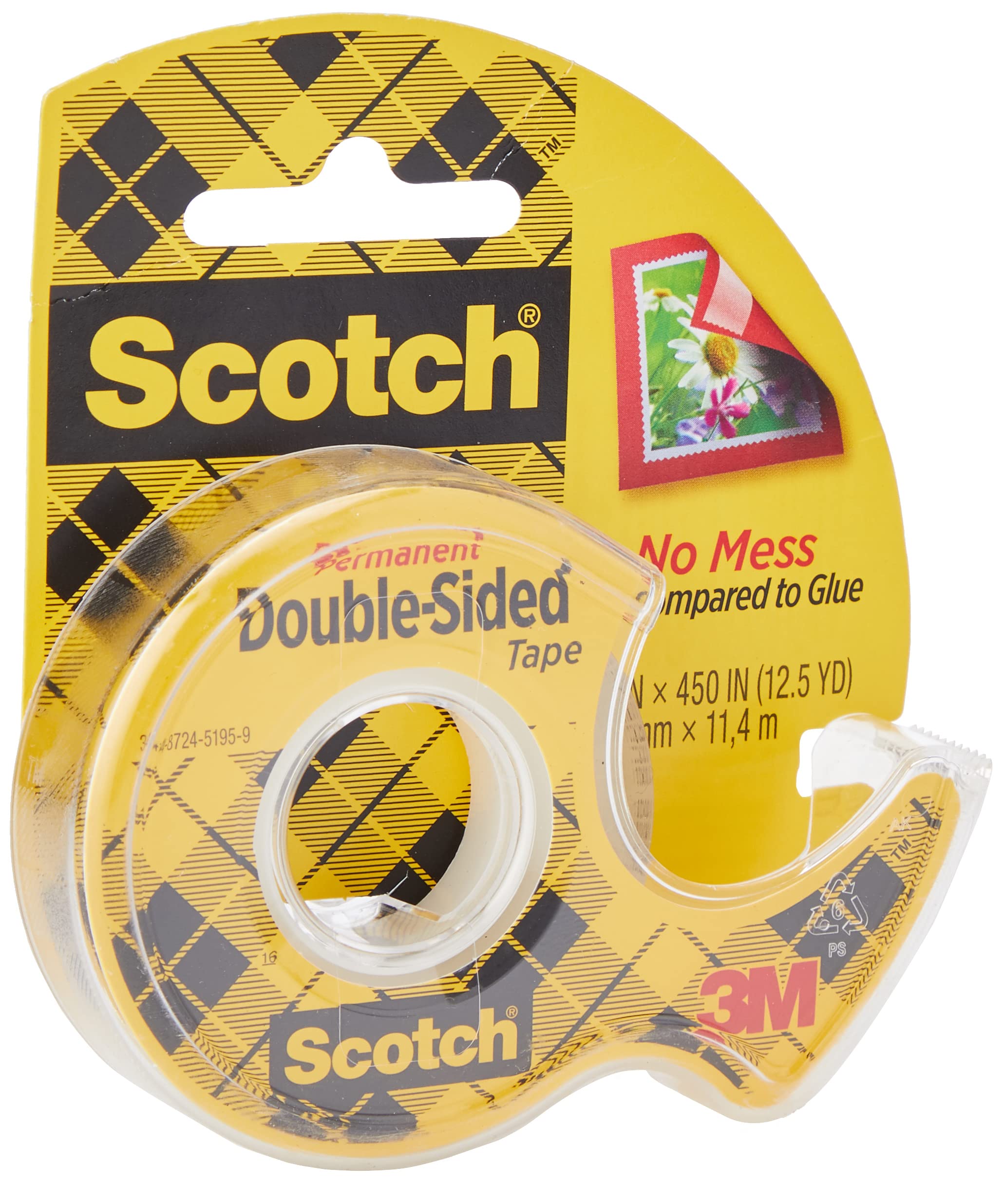 Scotch Double Sided Tape with Dispenser