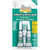 Aleene's 94830 Jewelry &amp; Metal Glue 3/Pkg, .1oz