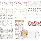 thumbnail interactive-video image 1 of 10 Sheets Gothic Dark Animals UV DTF Cup Wraps Transfer Stickers Waterproof Rub Decals For 16 OZ Glass Cups 10 Styles Rub On Transfers PVC For DIY 1 of 14
