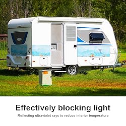 RV Door Window Shade Cover - Magnetic RV Blackout