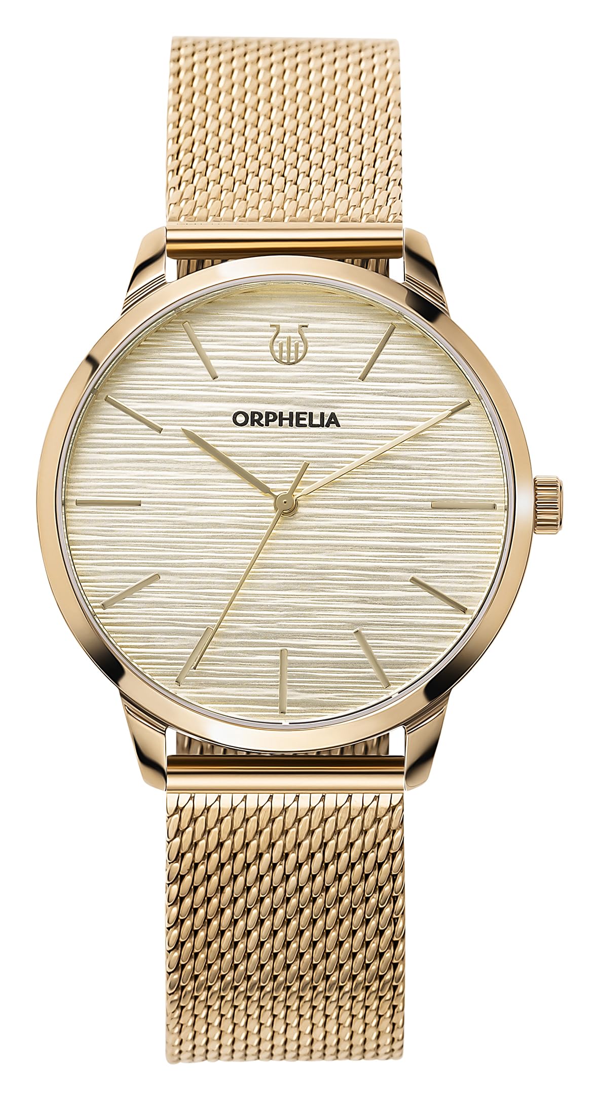 Orphelia Mens Analogue Watch Winston Gold Stainless Steel Gold