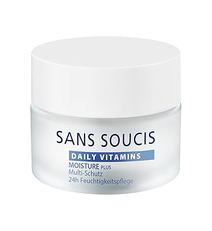 Sans Soucis Daily Vitamins Moisture Plus Multi Schutz 24h Feuchtigkeitspflege: Vitaminreiche Gesichtscreme mit Thermalwasser 