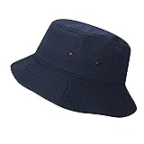 The Hat Depot Youth Kids Washed Cotton Packable