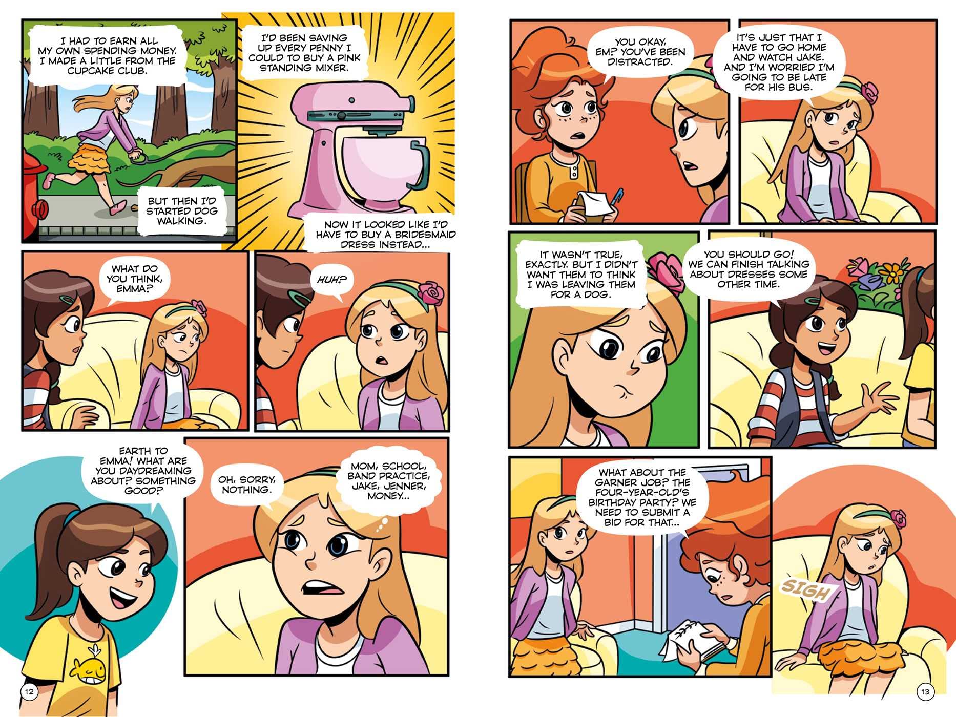 Emma on Thin Icing The Graphic Novel (3) (Cupcake Diaries: The Graphic Novel) Emma on Thin Icing The Graphic Novel (3) (Cupcake Diaries: The Graphic Novel) Paperback Kindle Hardcover