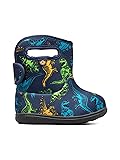 BOGS Baby II Snow Boot, Navy Multi, 8 US Unisex