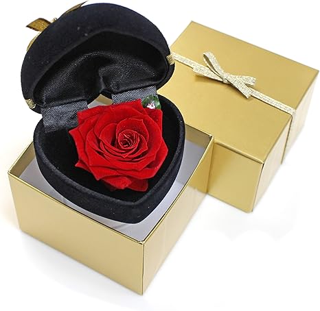 Amazon プリザーブドアロマフラワー プリザーブドフラワー バラ ハートボックスタイプ ハンドメイド レッド プリザーブドフラワー オンライン通販