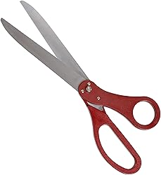 25" Ceremony Ribbon Cutting Scissors by Allures
