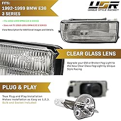 DEPO E36 Fog Light - Stock Replacement Front Bumper