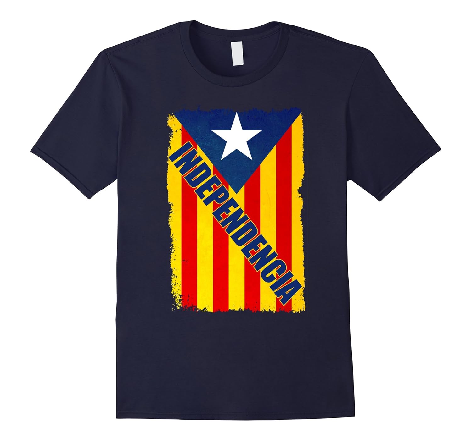 Independencia T-shirt Catalan Flag Catalonia Catalunya-T-Shirt