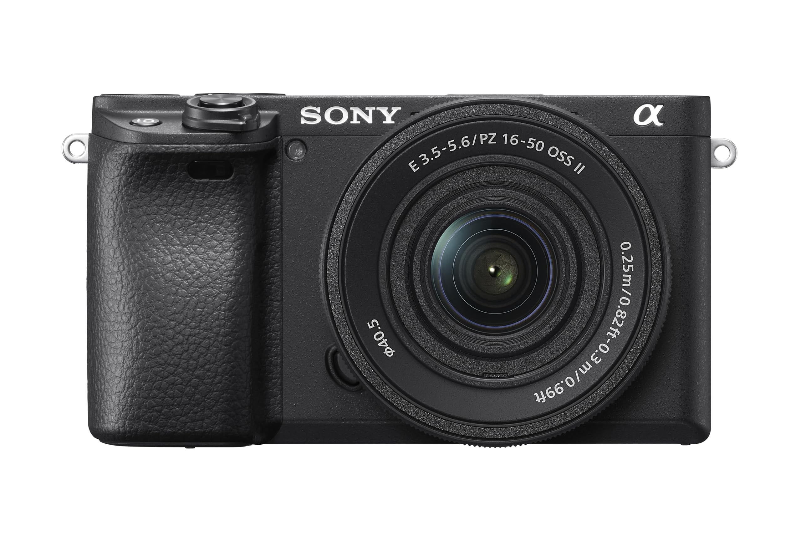 Sony Alpha 6400 APS-C Spiegellose Kamera mit 16-50mm Objektiv (Schneller 0,02s Autofokus mit Augenerkennung für Mensch und Tier, 4K-Filmaufnahmen und neigbares Display für Vlogging)