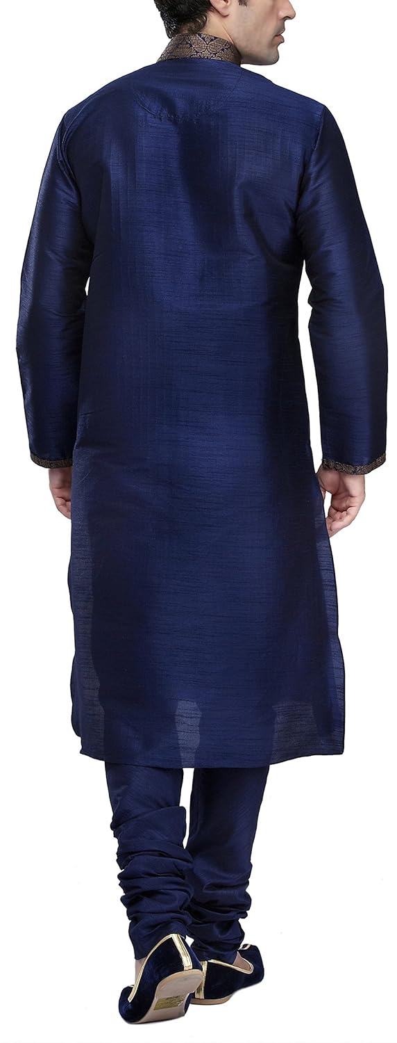 manyavar men's silk kurta churidar