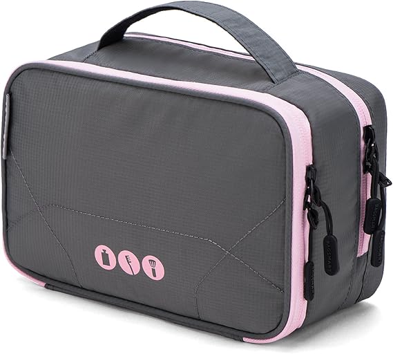 BAGSMART Damen Kosmetiktasche Kulturtasche Doppelte Amazon.de Kamera