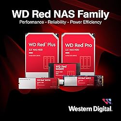 Western Digital 4TB WD Red Plus NAS Internal Hard