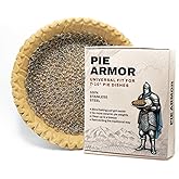 BakeBarn Pie Armor, Universal Fit Pie Weight for 7-10 inch Pies, Durable Alternative to Traditional Ceramic Pie Weights, 100%