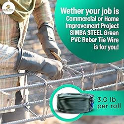 SIMBA STEEL - PVC Rebar Tie Wire | 16 Gauge | 3.0lb