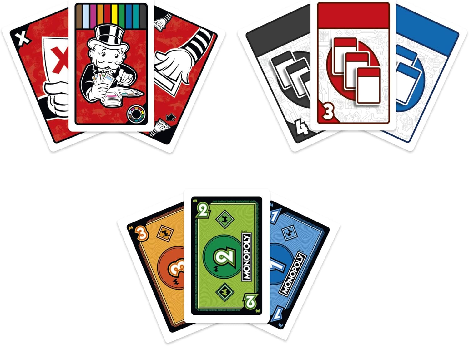 Monopoly Bid Game, Quick-Playing Card Game For 4 Players, Game For Families And Kids Ages 7 And Up, Multicolor, 92mm x 19mm x 143mm - Image 5