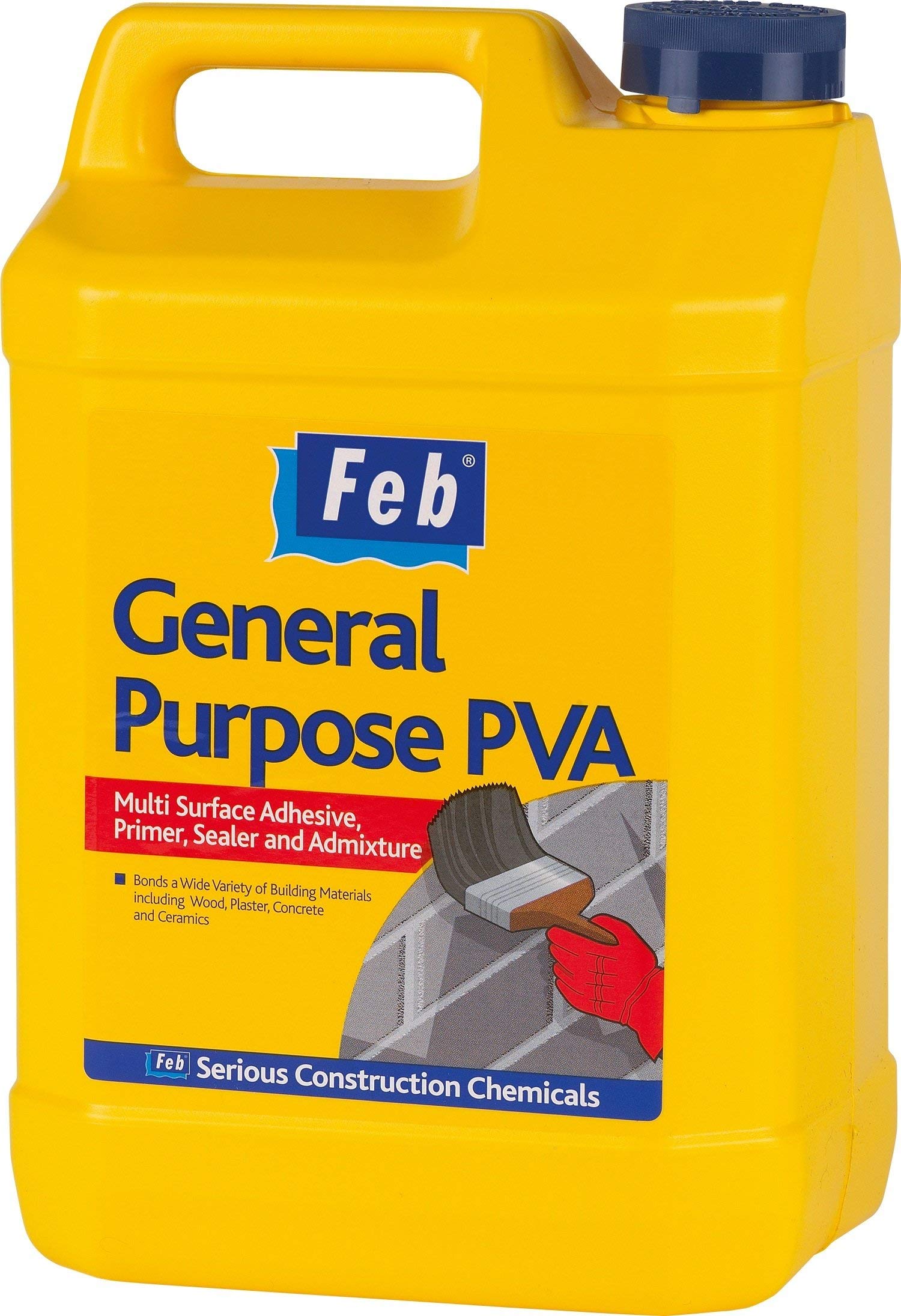 Feb General Purpose PVA, White, 5 kg