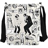 JYTAPP Classic Horror Monsters Bag Gallery Gothic Crossbody Bags Bride Horror Lovers Gift Gothic Bag
