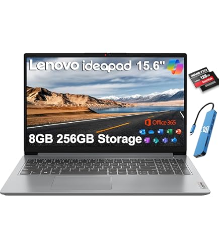 Amazon.com: Lenovo IdeaPad 1 15AMN7 15.6