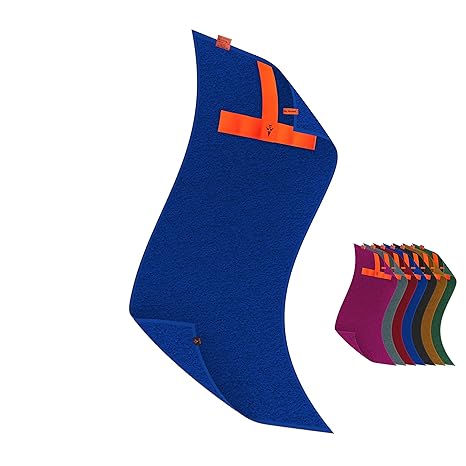 skilly Flex Band Sporthandtuch/Fitnesshandtuch | Perfekt für Fitnessstudio | Saugfähig und extra weich| gymtowel 100x 50cm | 