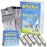 PetTest Blood Glucose Test Strips, Easy Open for Use with a Glucometer Monitor for Dogs & Cats, sterilized and Individually S