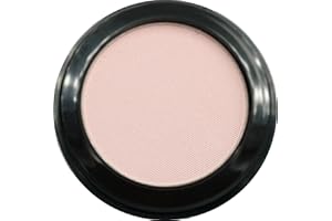 Pure Ziva Seashell Light Pink Opaque Matte Pressed Powder Single Vegan Eyeshadow; Talc, Paraben & Cruelty Free