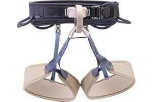 PETZL CORAX LT comfortable, durable harness for a variety of climbing objectives, M, dark gray