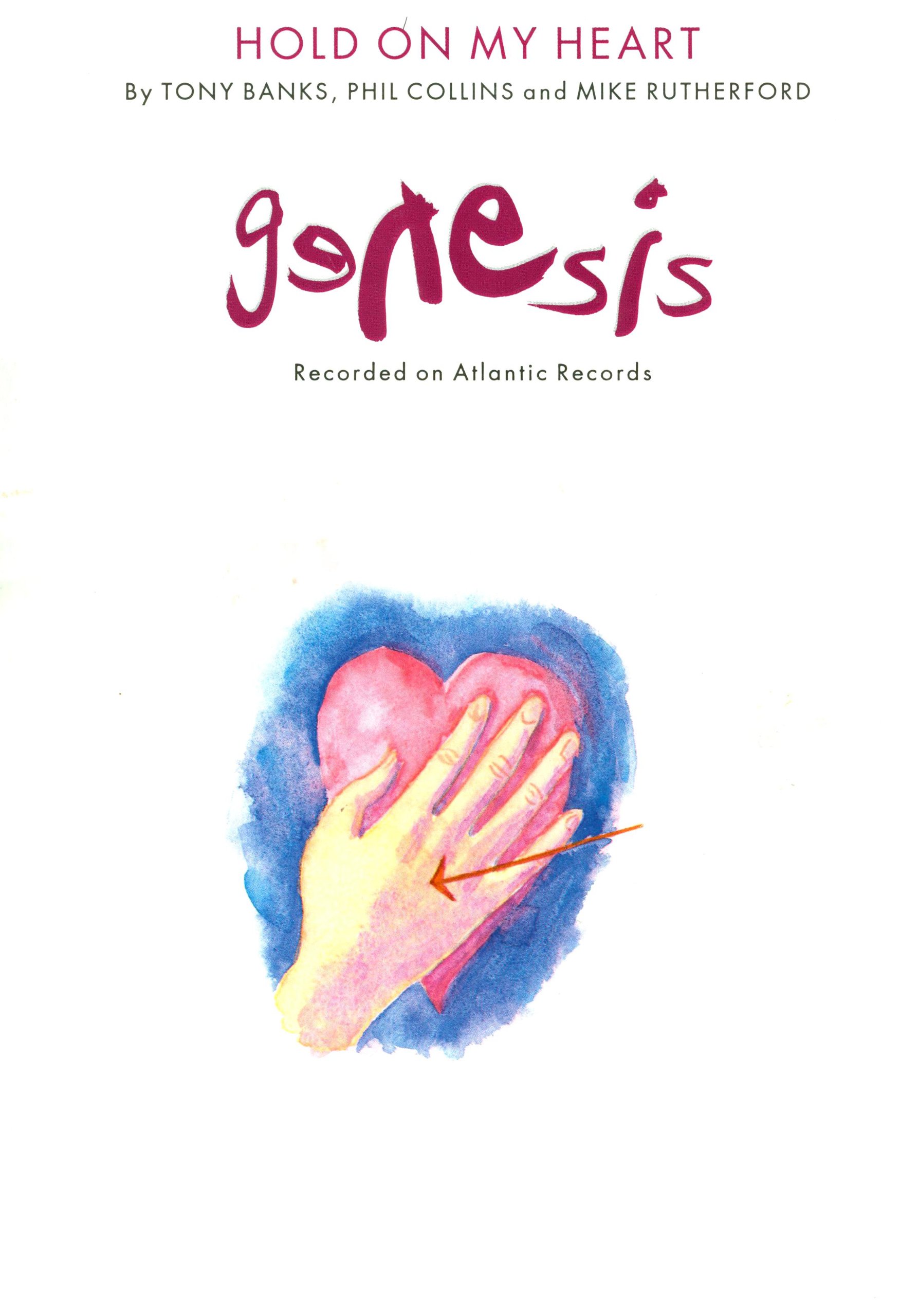 Hold Of My Heart As Recorded By Genesis Tony Banks Phil Collins Mike Rutherford Genesis 0723188059515 Amazon Com Books tony banks phil collins mike