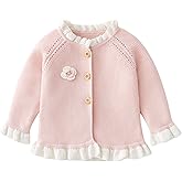 Simplee kids Baby Girls' Fall Winter Cardigan Sweaters Coats Outfits for Toddlers