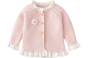 Simplee kids Baby Girls' Fall Winter Cardigan Sweaters Coats Outfits for Toddlers