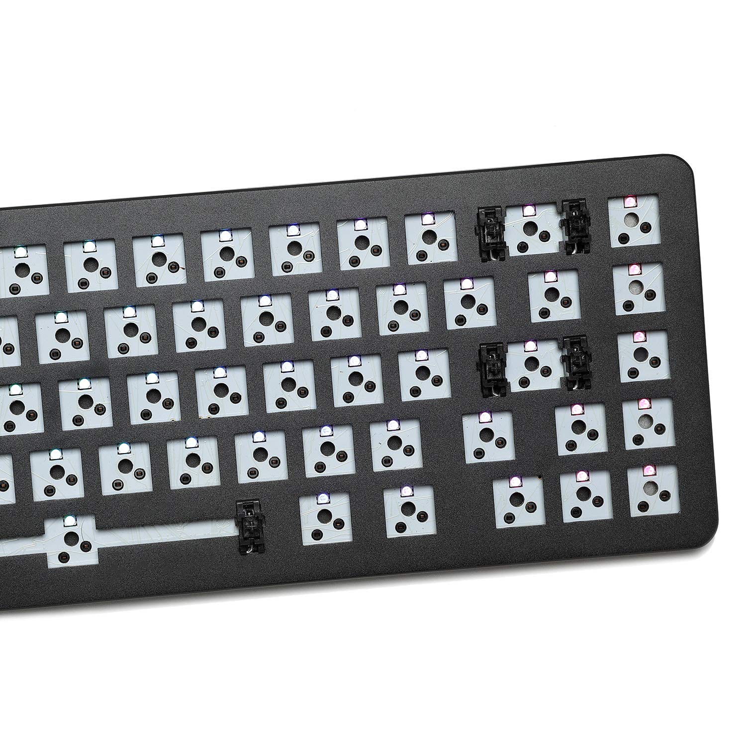 Drop ALT Mechanical Keyboard — 65% (67 Key) Gaming Keyboard, Hot-Swap Switches, Programmable Macros, RGB LED Backlighting, USB-C, Doubleshot PBT, Aluminum Frame (Barebones, Black)