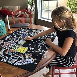 TDC Games Roll Up Jigsaw Puzzle Saver Mat & Tube
