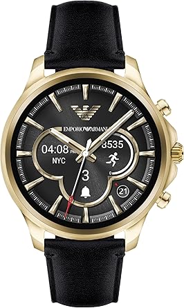Emporio Armani Reloj Hombre de Digital con Correa en Cuero ...