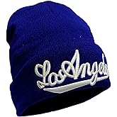 COUVER Unisex City Name Embroidered Beanie