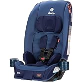 Diono Radian 3R, All-in-One Convertible Car Seat, Rear and Forward Facing, 10 Years 1 Car Seat, Slim Fit 3 Across, Blue Surge