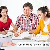 Feela A5 Notebooks Multipack 3 Pack Ruled 128 Pages Lavender Blue Green view 5