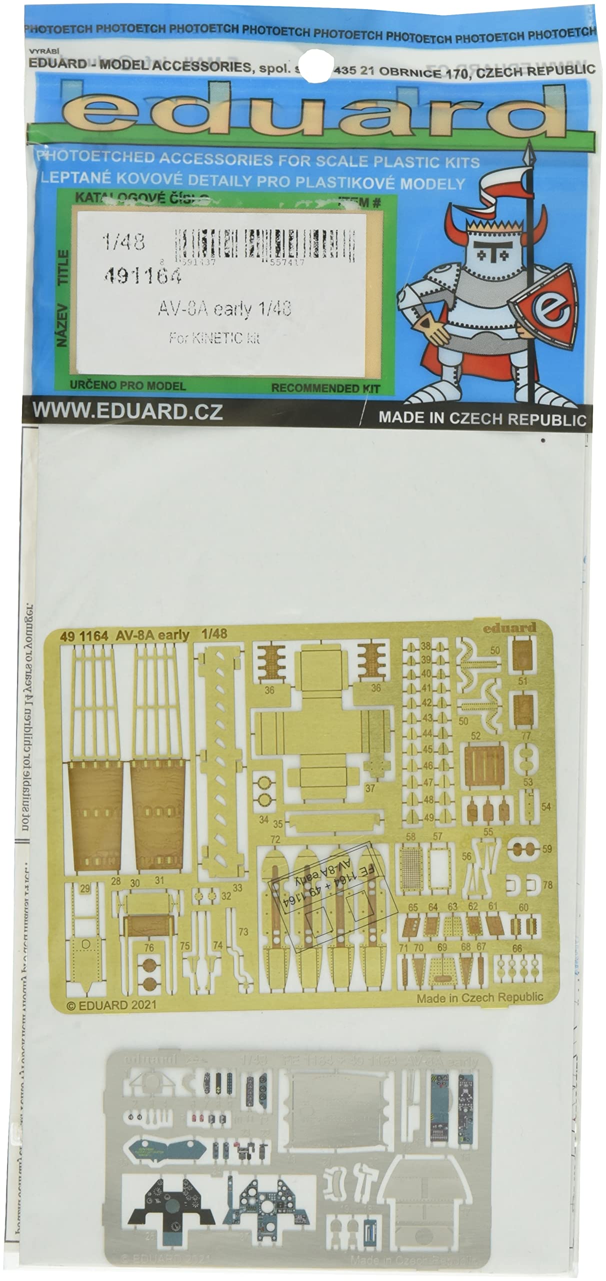 Eduard EDP491164 Photoetch Set, Various