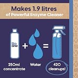 Bio One Pet Stain & Odour Remover Enzyme Cleaner 8x 250ml Bottles view 6