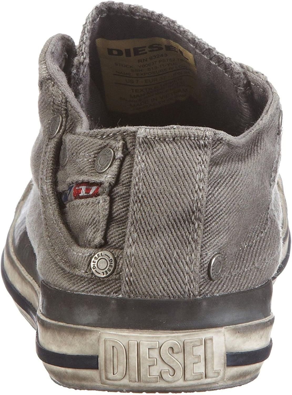 diesel exposure low trainers