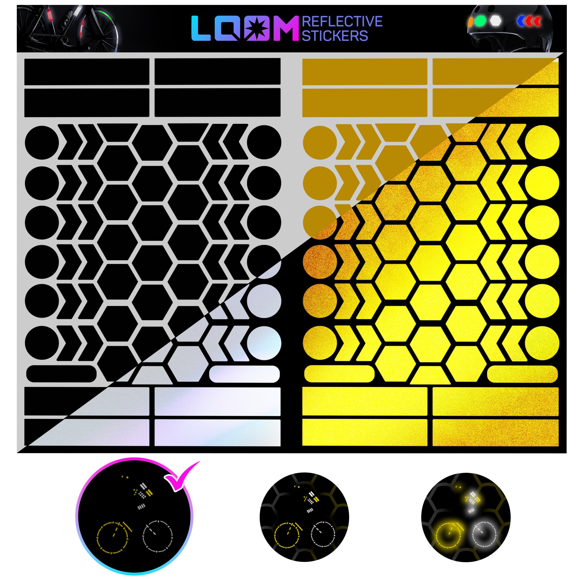 LOOM Reflective Stickers Kit