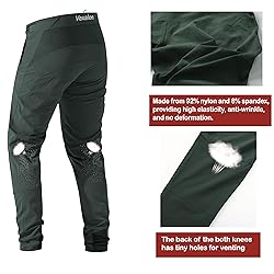 VEXALON Mountain Bike Pants，BMX Riding Pants for