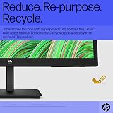 HP 21.4 Inch FHD Monitor VA 75Hz HDMI VGA Tilt Black V22v G5 view 3