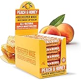 Beekeeper Made Beeswax Bulk Lip Balm, 40 Count | For Men, Women, and Children. Great for Gifts, Showers, & More (Peach)
