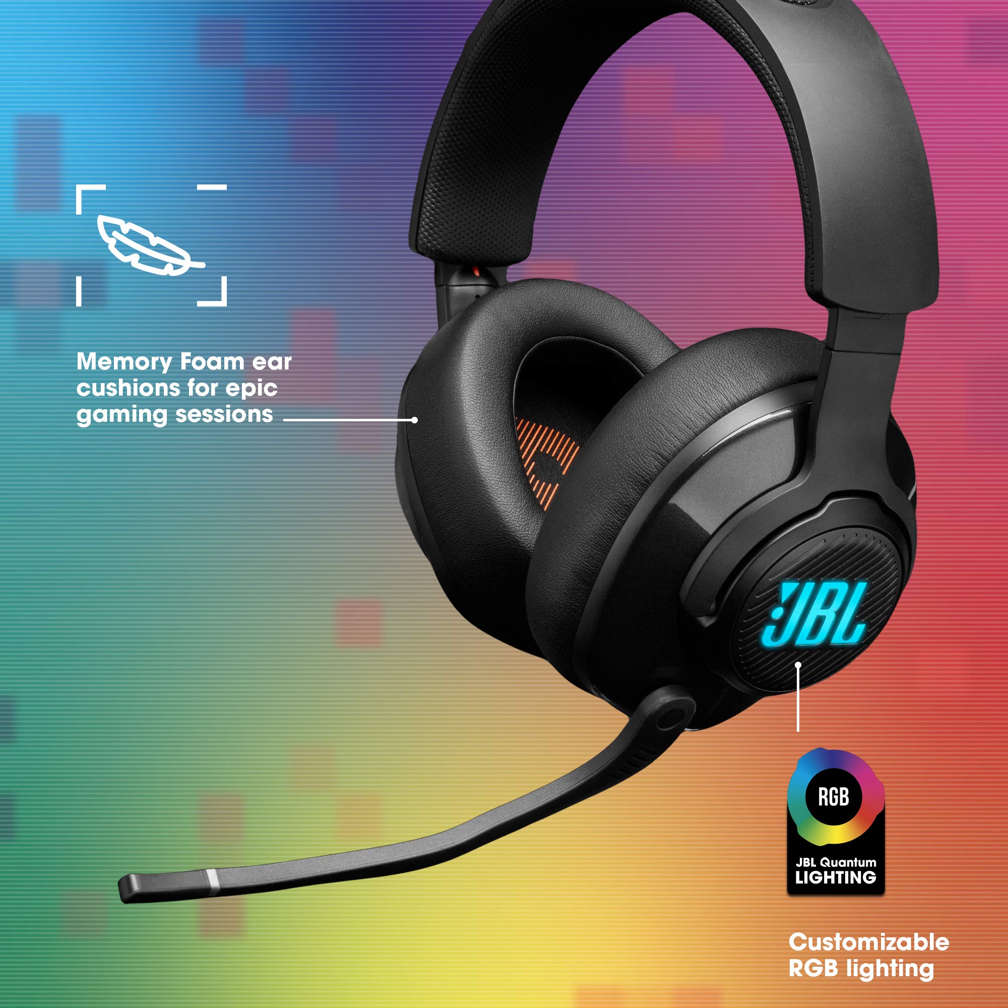 Mua JBL Quantum 400 Wired OverEar Gaming Headphones with USB and GameChat Balance Dial