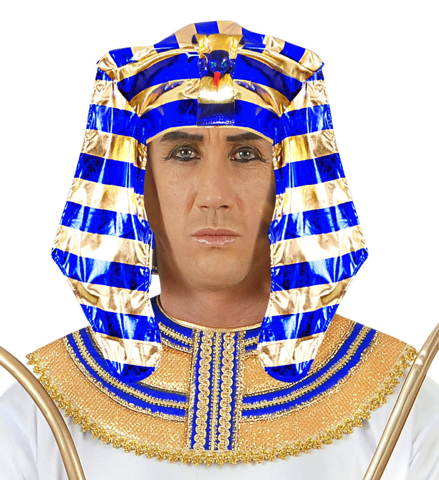 Widmann wid34085 ? Pharaoh Egyptian Headdress, Multicoloured, One Size